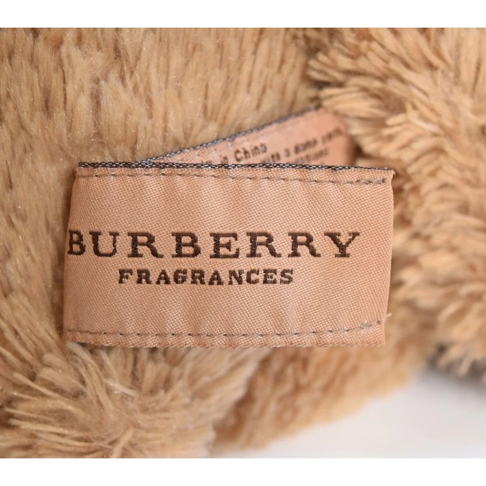 Burberry Fragrances 2007 Promotional Brown Teddy Bear Russ Berrie Plush - 96227D